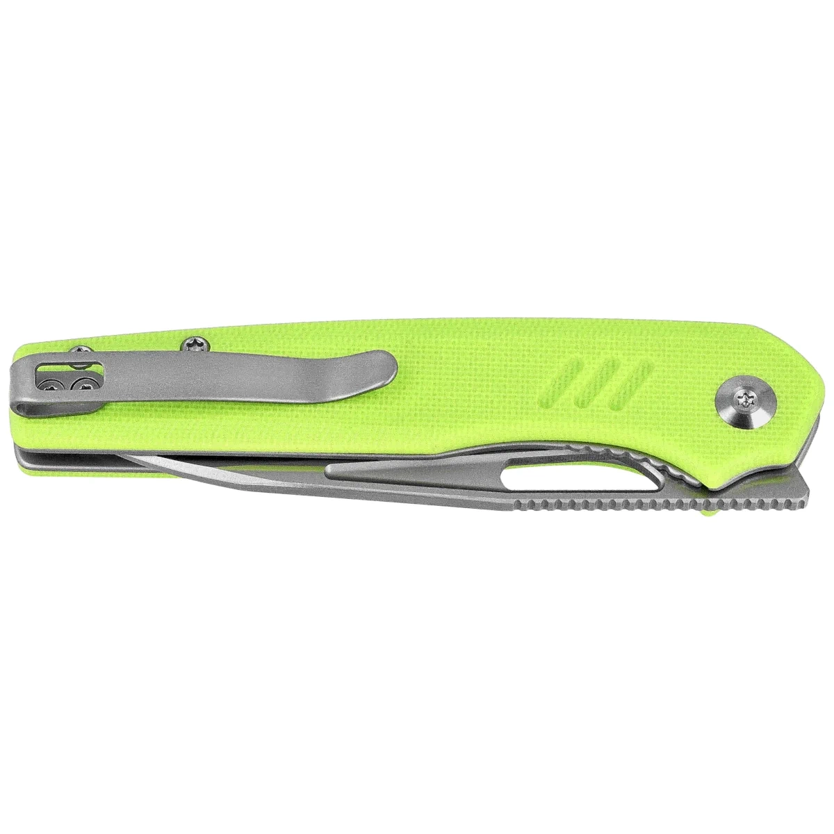 Nóż składany Civivi Guile Fluorescent Green G10, Satin 14C28N by Shawn Ashmore (C24062B-2) 2 webp