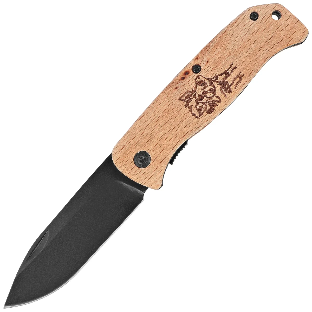 Nóż składany Martinez Albainox Country Wild Boar Wood, Black 3Cr13Mov (25147GR630) 1 webp