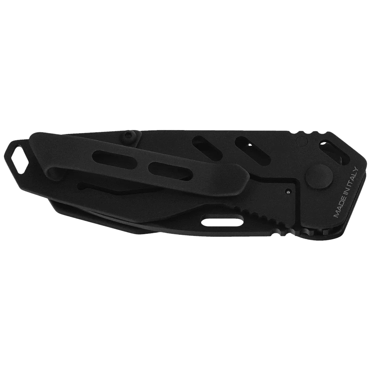 Nóż składany Extrema Ratio ANT SP Black Aluminium, Black DLC N690 (04.1000.0469/BLK/BLK) 2 webp