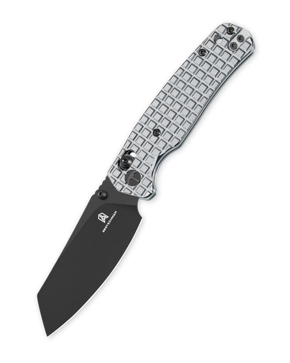 Nóż składany Bestechman Cicada's Wing Mirror Polished Frag Stainless Steel, Black PVD 10Cr15MoV (BMK06-S-6) 1 webp