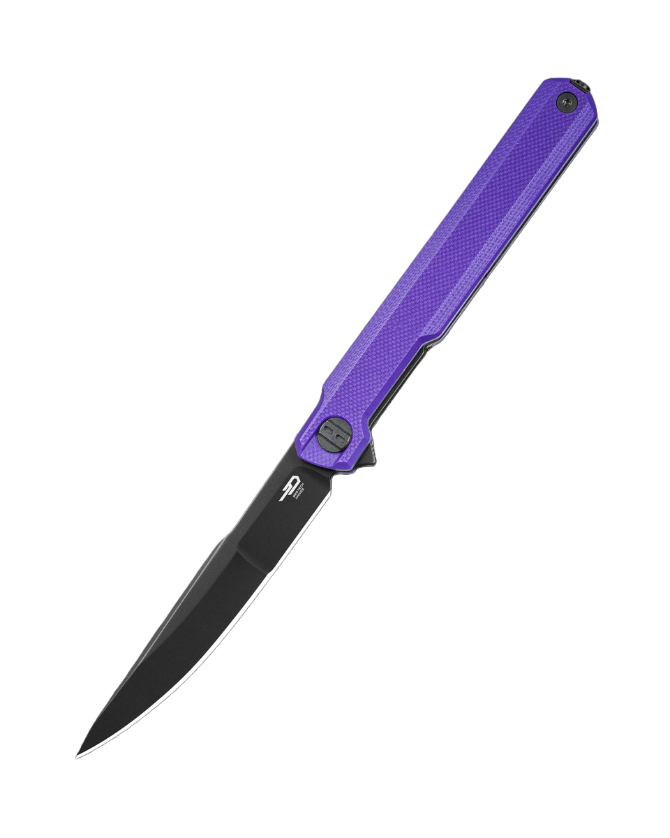 Nóż składany Bestech Duoz Purple G10, Black PVD 14C28N 1 png