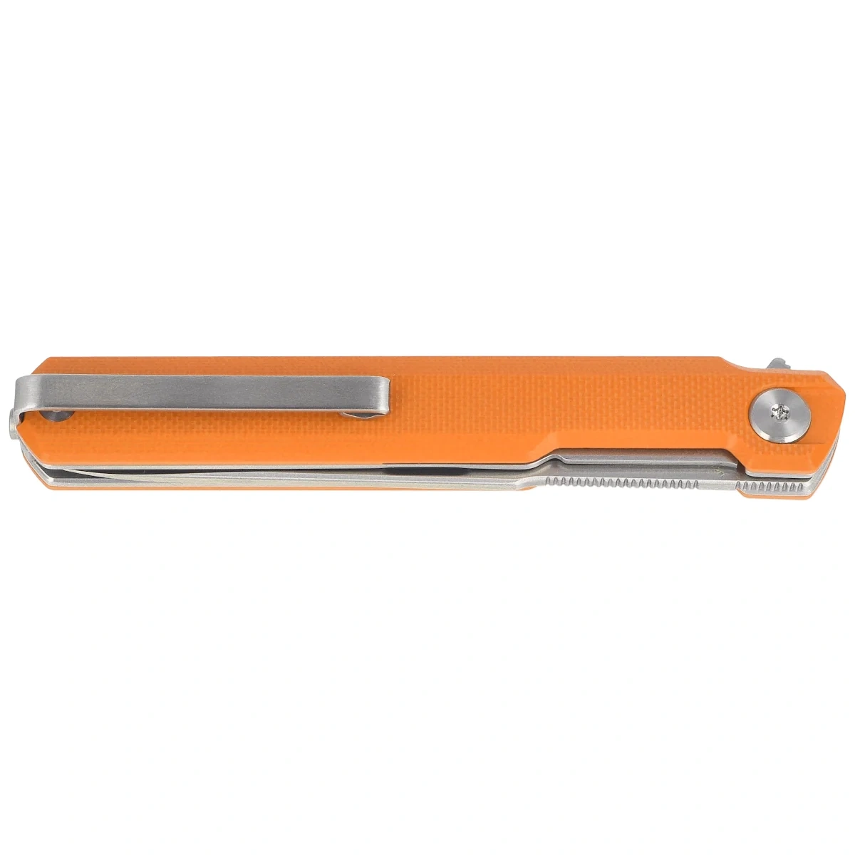 Nóż składany Bestech Duoz Orange G10, Stonewashed 14C28N 2 webp