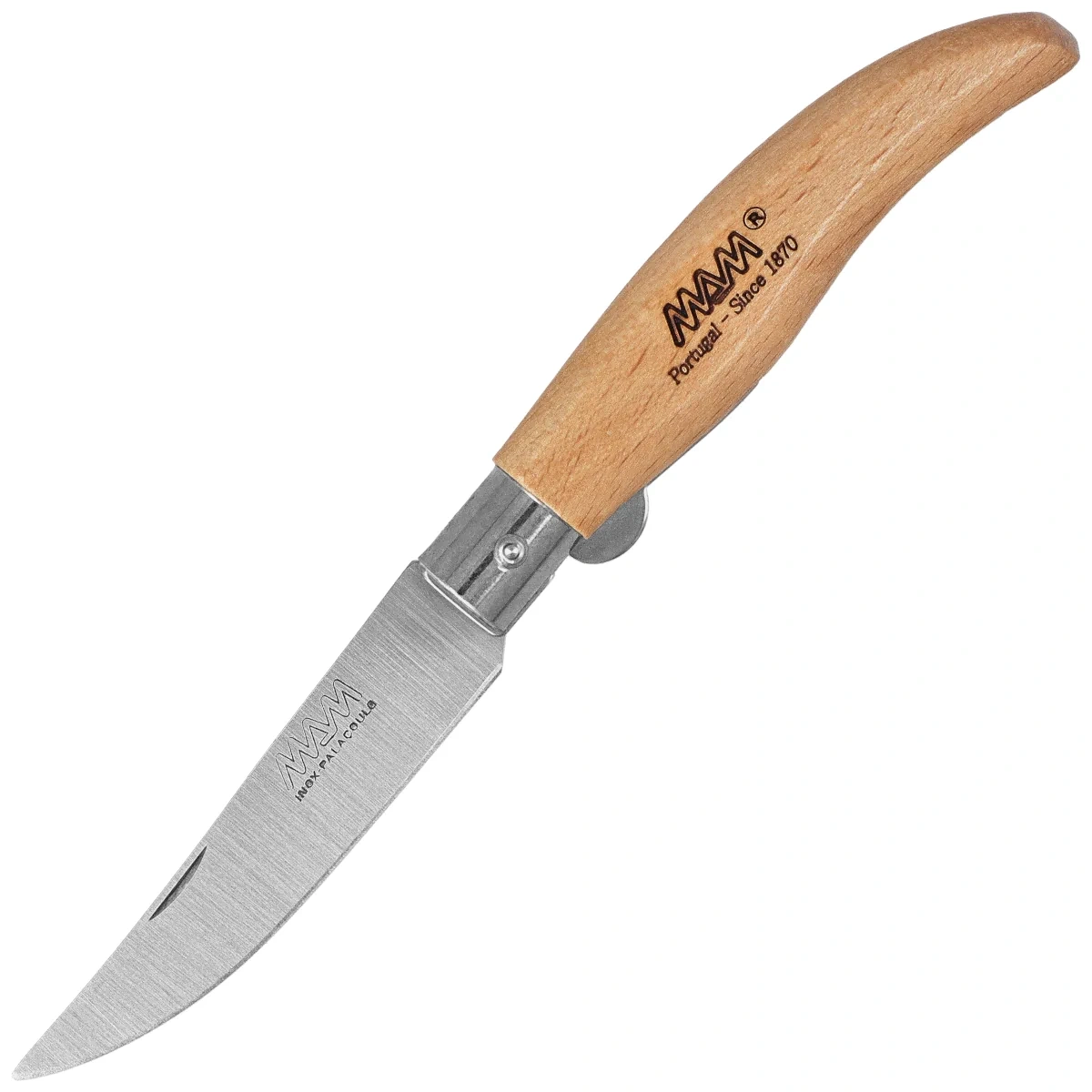 Nóż składany MAM Iberica S Blade Lock Light Beech Wood, Satin 420 (2011-LW) 1 webp