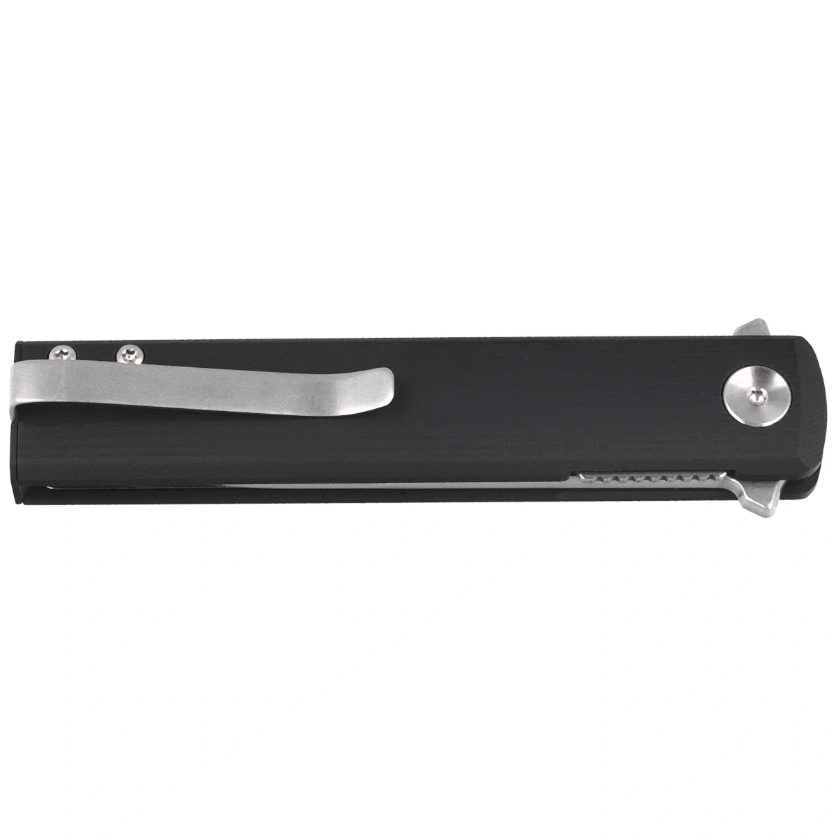 Nóż składany Fox Chnops Tactical Black G10, Stonewashed Hybrid Cryo by Raven Knives Design (FX-545 G10BSW) 2 webp