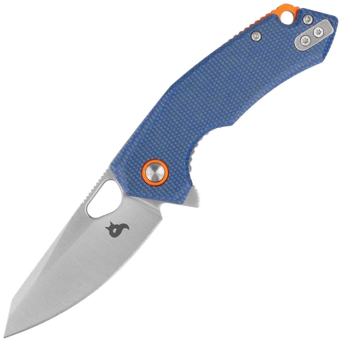 Nóż składany BlackFox The Corner Denim Micarta, Satin 10Cr15CoMov 1 webp