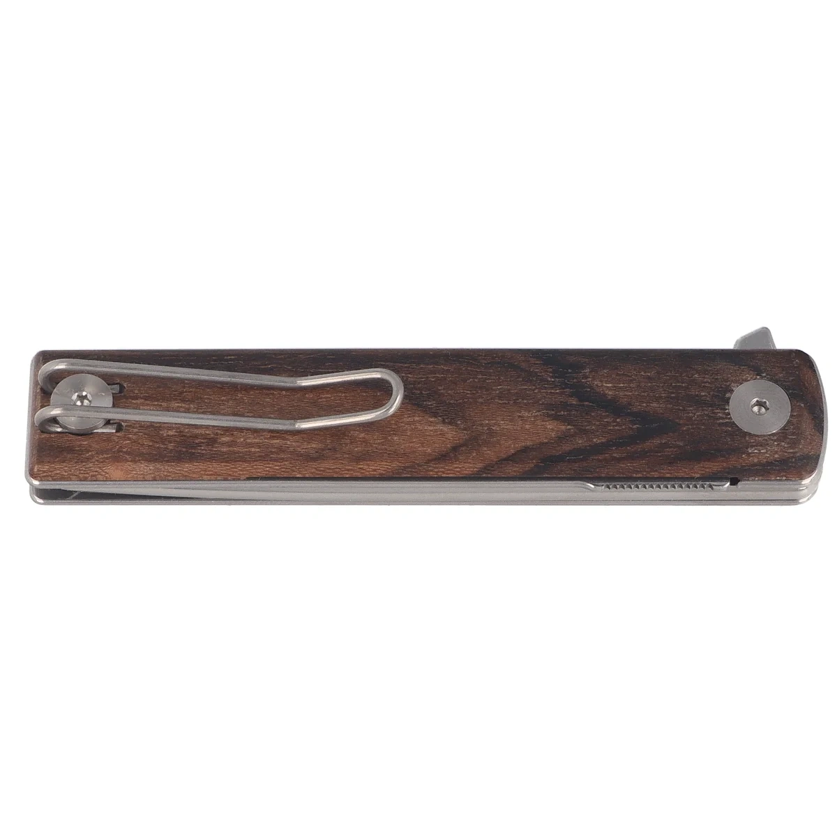 Nóż składany Fox Chnops Heritage Ziricote Wood, Satin Hybrid Cryo by Raven Knives Design (FX-544 ZW) 7 webp