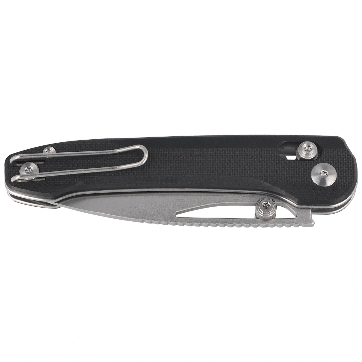 Nóż składany Bestech Cobber Black G10, Satin / Stonewashed 14C28N by Happy as Larry (BG68A) 2 webp