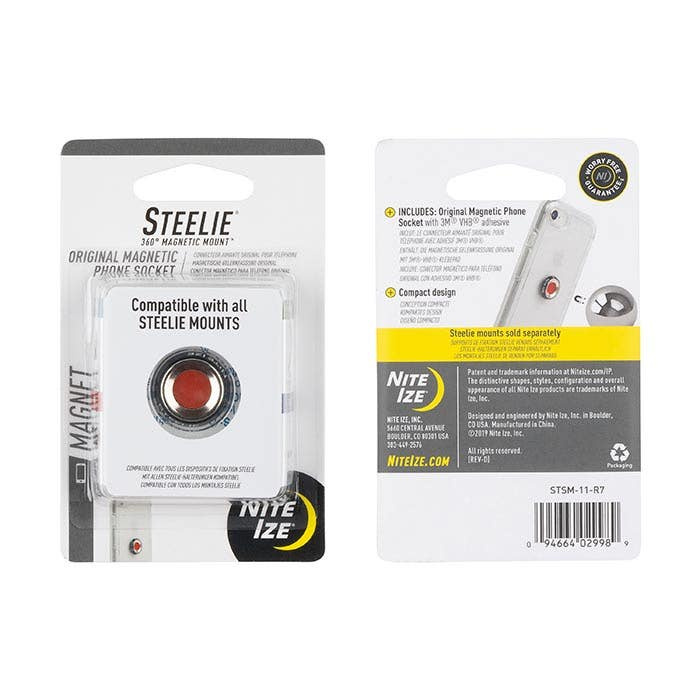 Nite Ize - Montaż magnetyczny Steelie Magnetic Phone Socket Kit - STSM-11-R7 1 jpg