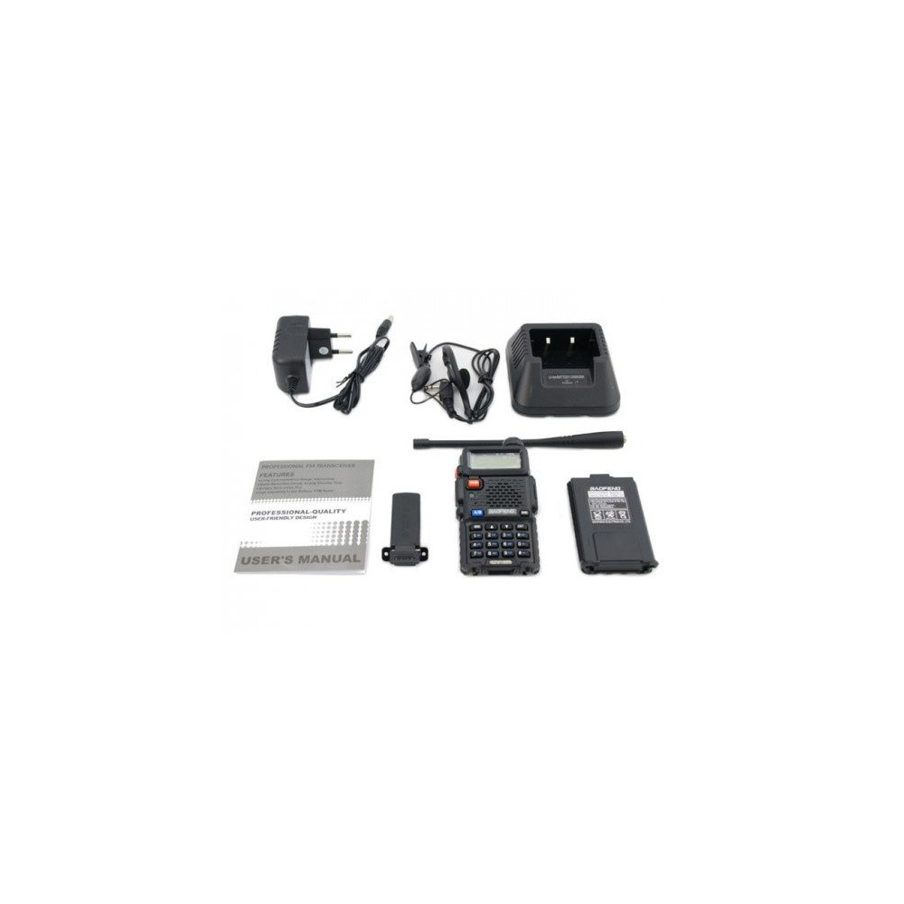 BaoFeng - Radiotelefon VHF/UHF UV-5R HTQ Duobander PTT - 5 W 4 Zdjęcie 3 — SPC-14996