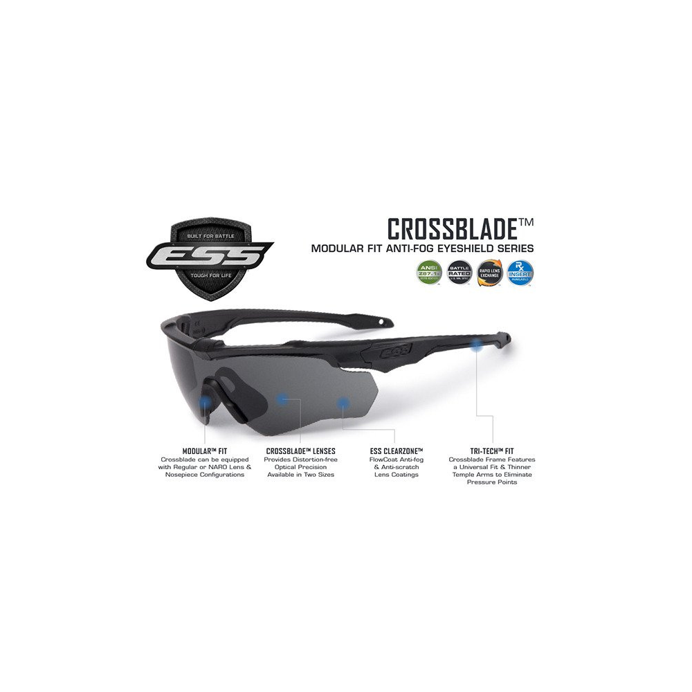 ESS - Crossblade One Clear - Przezroczysty - EE9032-09 5 Zdjęcie 4 — SPC-16915