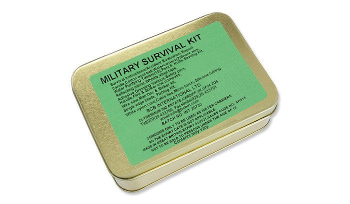 BCB - Zestaw surwiwalowy - Military Survival Tin - CK019 1 jpg
