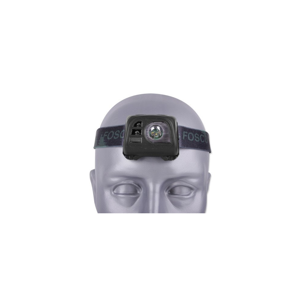 FOSCO - Latarka czołowa Tactical Headlamp - 140 lumenów - Czarny 2 Zdjęcie 1 — SPC-18486