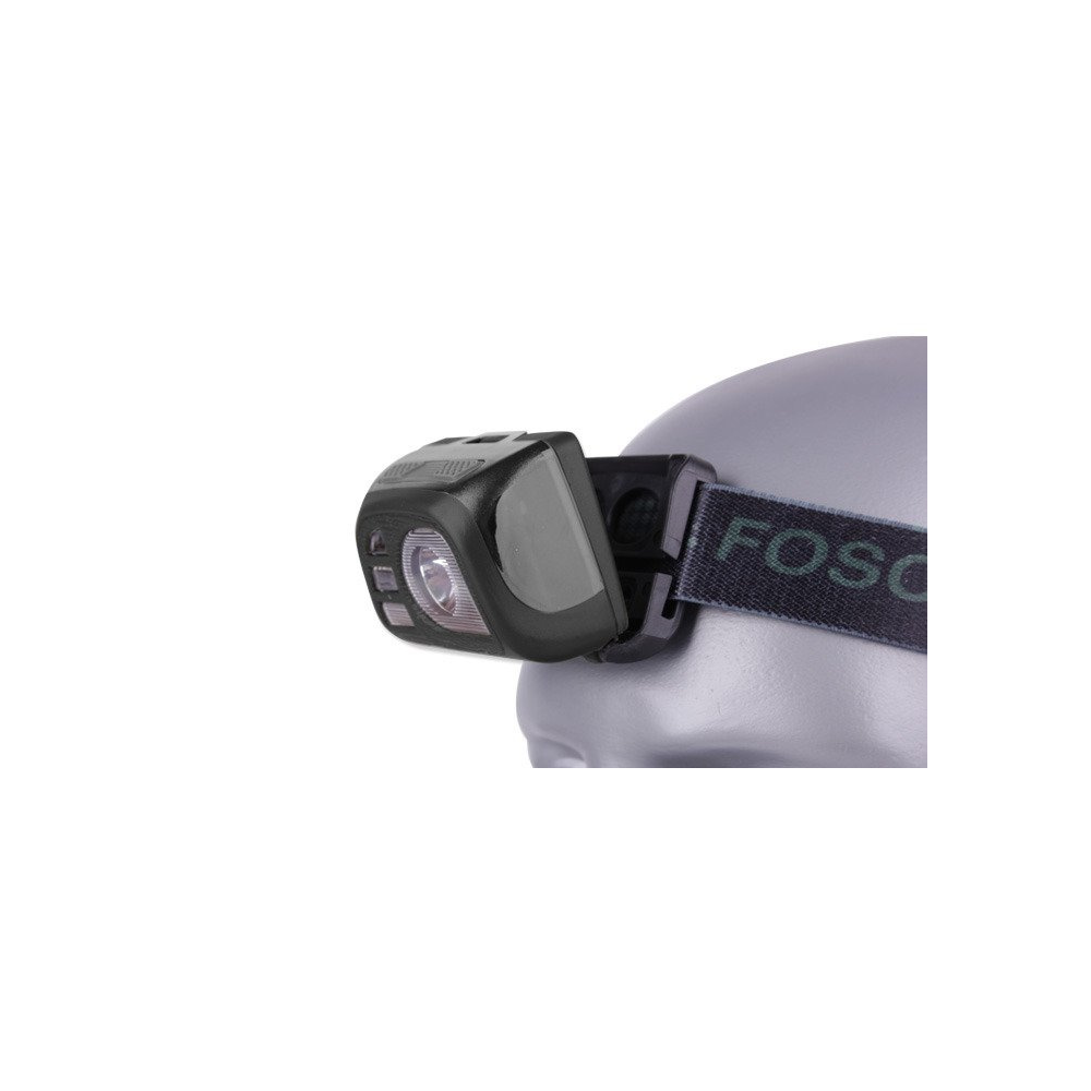 FOSCO - Latarka czołowa Tactical Headlamp - 140 lumenów - Czarny 3 Zdjęcie 3 — SPC-18486