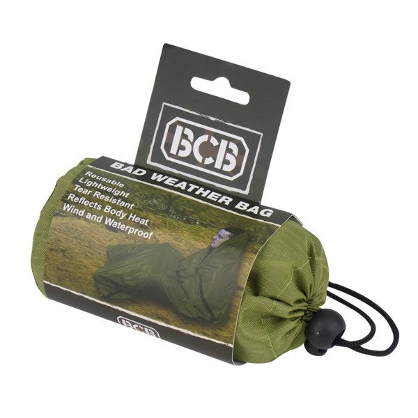 BCB - Termiczny worek ratunkowy - Bad Weather Bag - Zielony - CL182G 1 jpg
