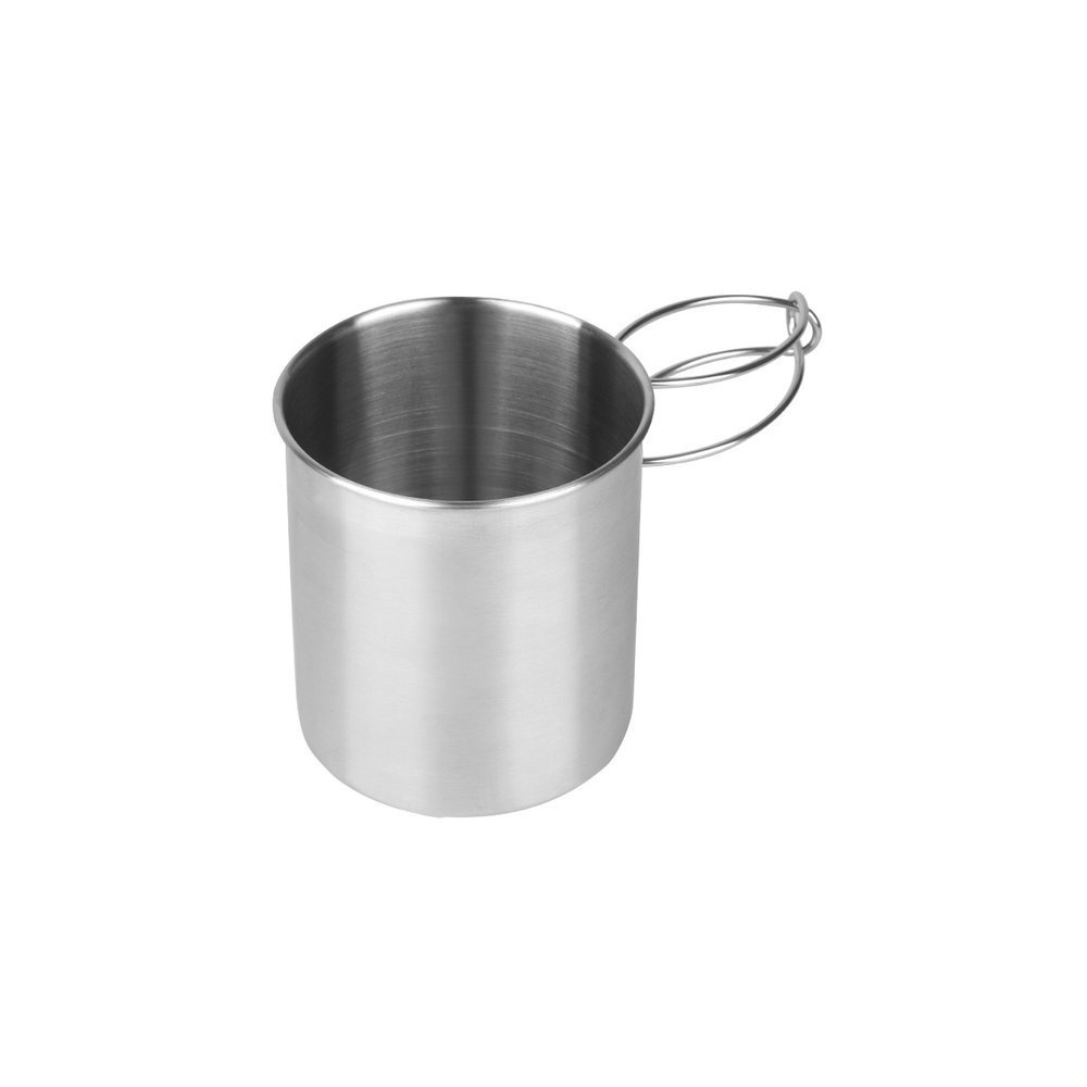 Mil-Tec - Kubek ze stali nierdzewnej ze składanym uchwytem - 800 ml - 14602800 3 Zdjęcie 2 — SPC-23355