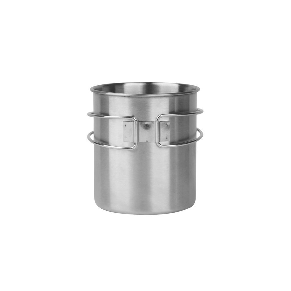 Mil-Tec - Kubek ze stali nierdzewnej ze składanym uchwytem - 800 ml - 14602800 4 Zdjęcie 3 — SPC-23355
