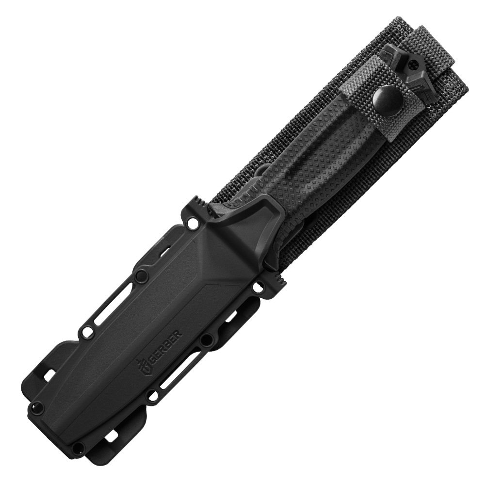 Gerber - Nóż Strongarm - Ząbkowany - Czarny - 31-003648 2 Zdjęcie 1 — SPC-23671