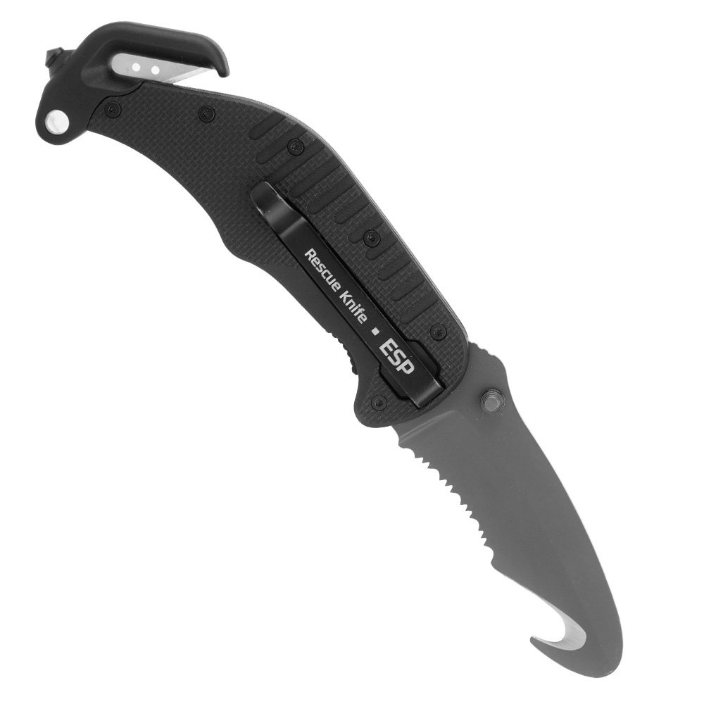 ESP - Nóż ratowniczy Rescue Knife Hook Blade - RK-02 4 Zdjęcie 3 — SPC-25486