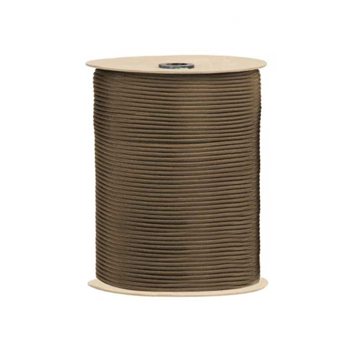 EDCX - Paracord Type III 550 - 4 mm - Coyote Brown - Szpula 300 m 1 jpg