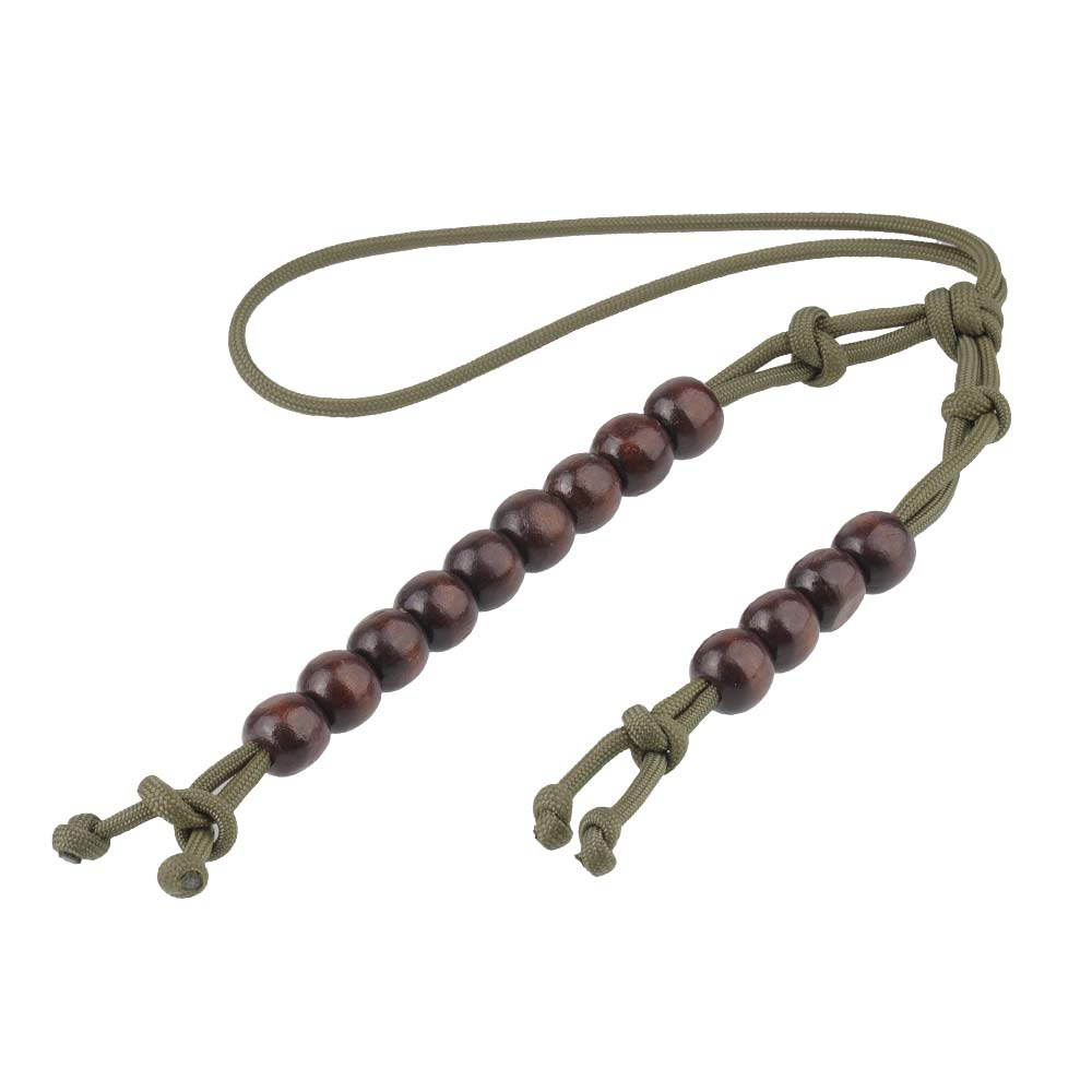 EDCX - Krokomierz na lince Paracord - Army Green - 2366 1 jpg