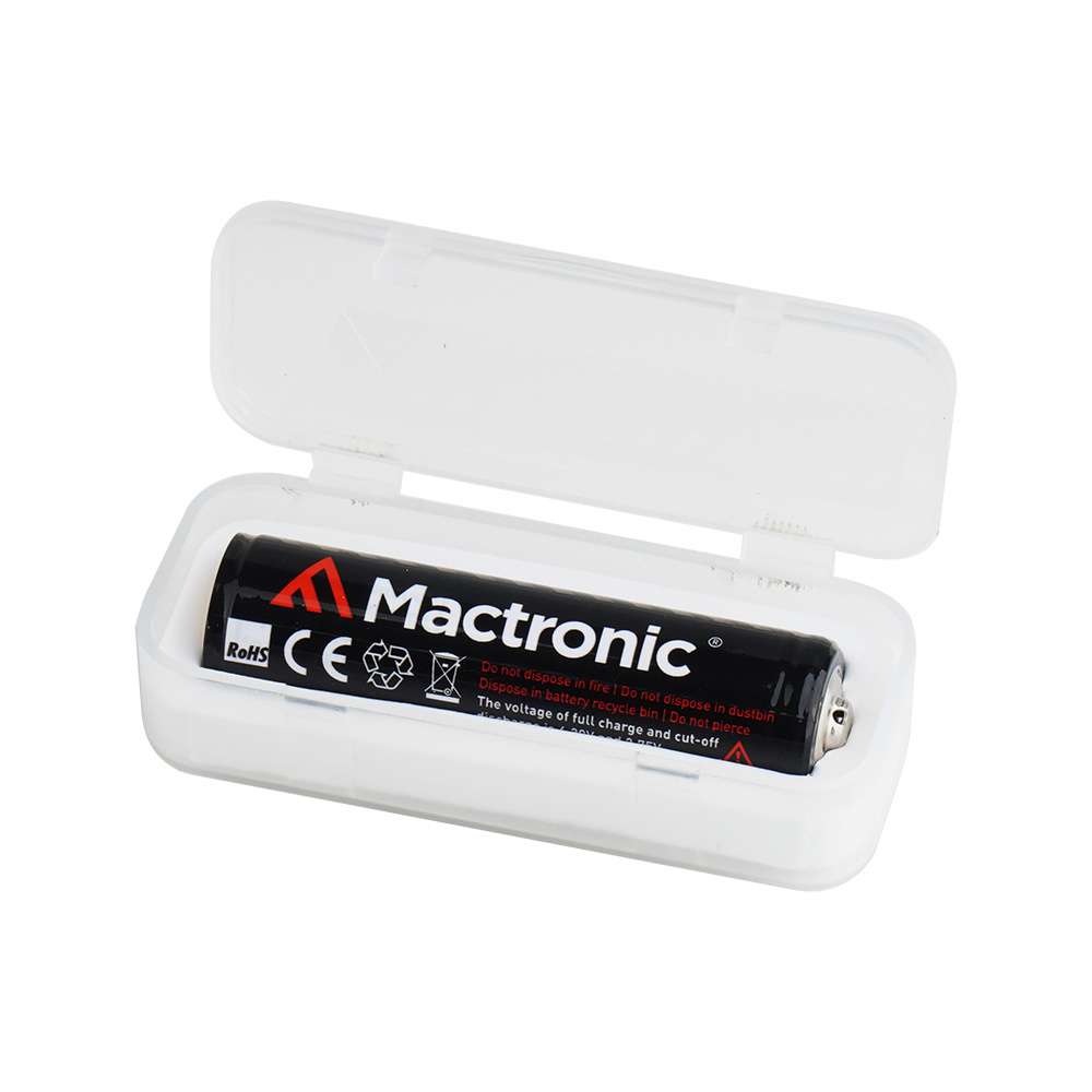 Mactronic - Akumulator 18650 + pudełko - 3350 mAh - 3,7 V - RAC0026 2 Zdjęcie 1 — SPC-34955