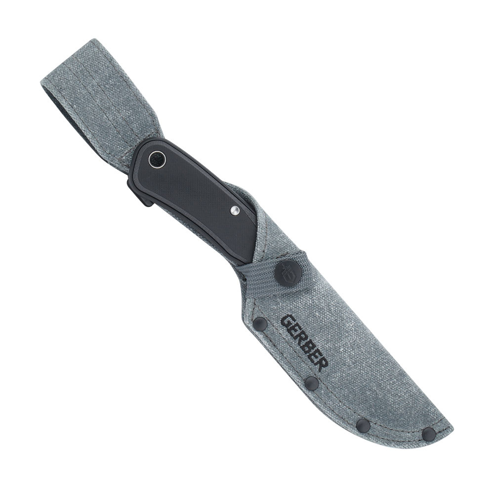 Gerber - Nóż myśliwski Downwind Caper Drop Point - Czarny / Szary - 30-001817 3 Zdjęcie 3 — SPC-35170