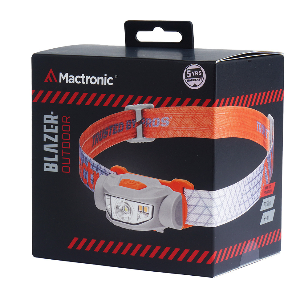 Mactronic - Latarka czołówka BLAZER - 215 lm - AHL0111 8 Zdjęcie 7 — SPC-35522