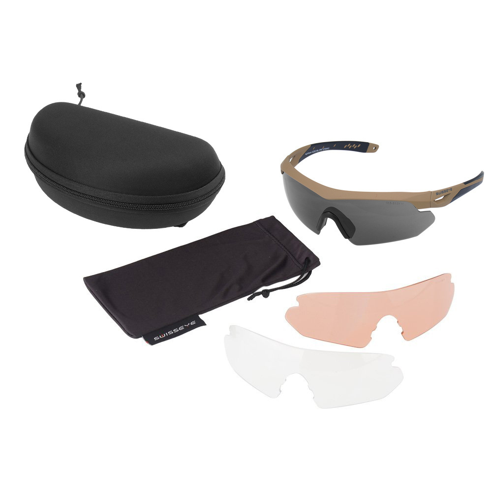 SwissEye - Okulary strzeleckie Nighthawk - Coyote - 40292 5 Zdjęcie 4 — SPC-36016