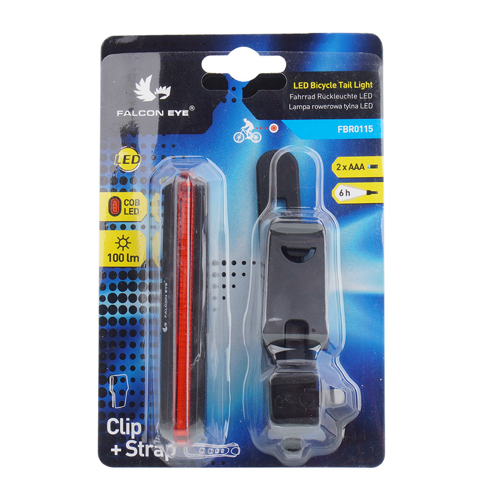 Falcon Eye - Lampka rowerowa tylna LED Bicycle Tail Light - 100 lm - FBR0115 2 Zdjęcie 2 — SPC-37870