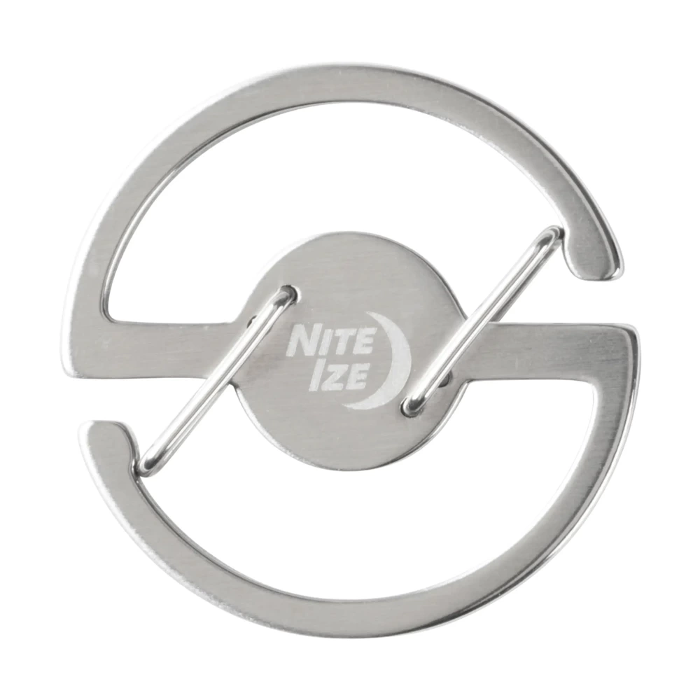 Nite Ize - Karabińczyk Medallion Key Carabiner - Stalowy - Srebrny - MKC-11-R3 1 webp