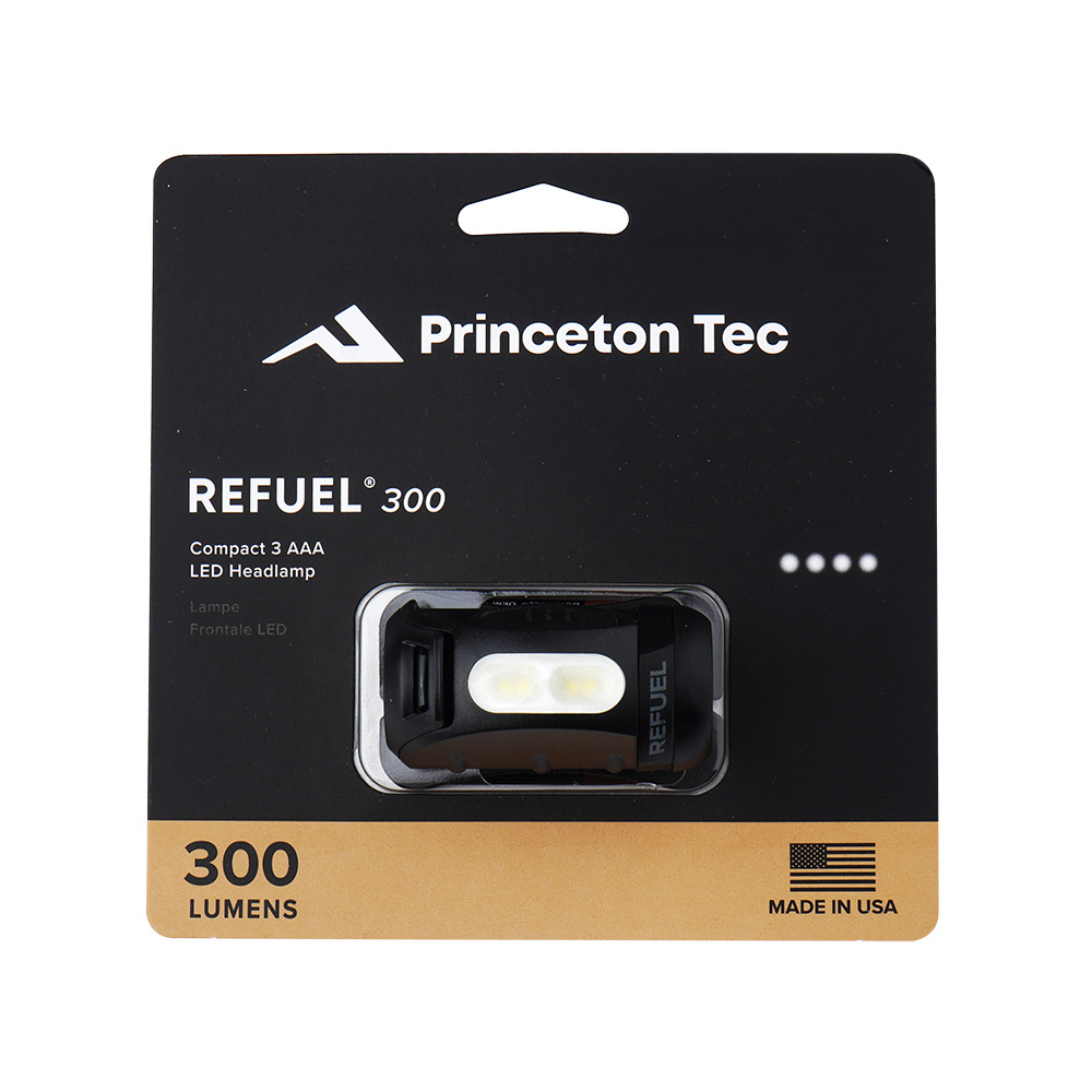 Princeton Tec - Latarka czołowa LED Refuel - 300 lm - Czarna - RF23-BK/DK 3 Zdjęcie 2 — SPC-42774