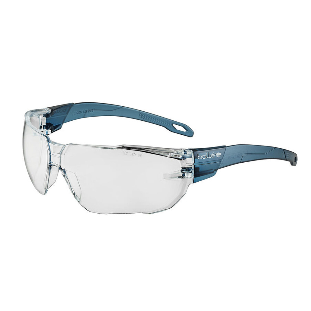 Bolle Safety - Okulary ochronne Swift - Przezroczyste / Niebieskie - SWIFTN10E 2 Zdjęcie 2 — SPC-43407
