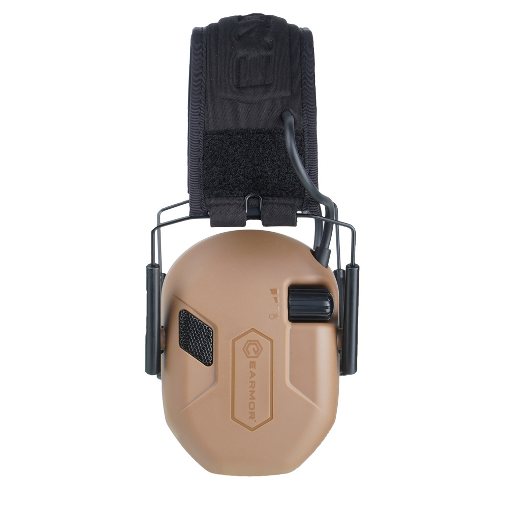Earmor - Aktywne ochronniki słuchu M300T - NRR 23 dB - Bluetooth 5.4 - Coyote Brown - M300T-CB 3 Zdjęcie 3 — SPC-43729