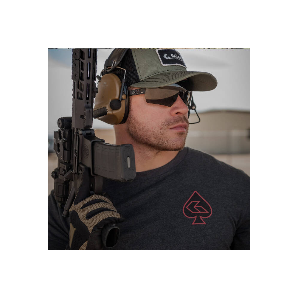 Gatorz - Okulary ochronne Blastshield - Smoke - Czarne - GZ-10-430 6 Zdjęcie 6 — SPC-44017