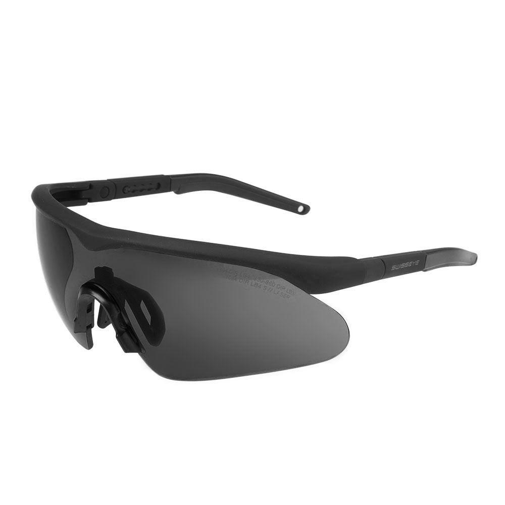 Swiss Eye - Okulary strzeleckie Raptor Pro - Czarne - Trzy wizjery - 10164 2 Zdjęcie 1 — SPC-44560