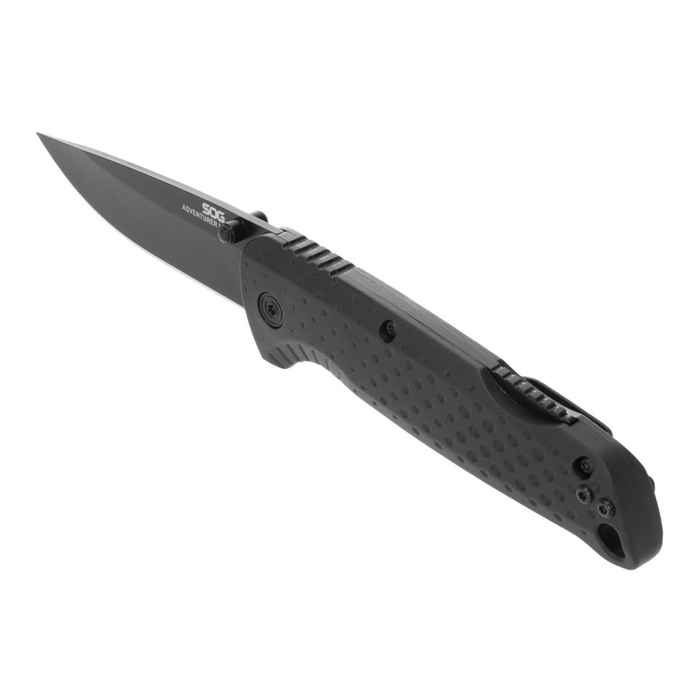 SOG - Nóż składany EDC Adventurer LB - 5Cr15MoV - Czarny - 13-11-01-43 2 Zdjęcie 2 — SPC-45154