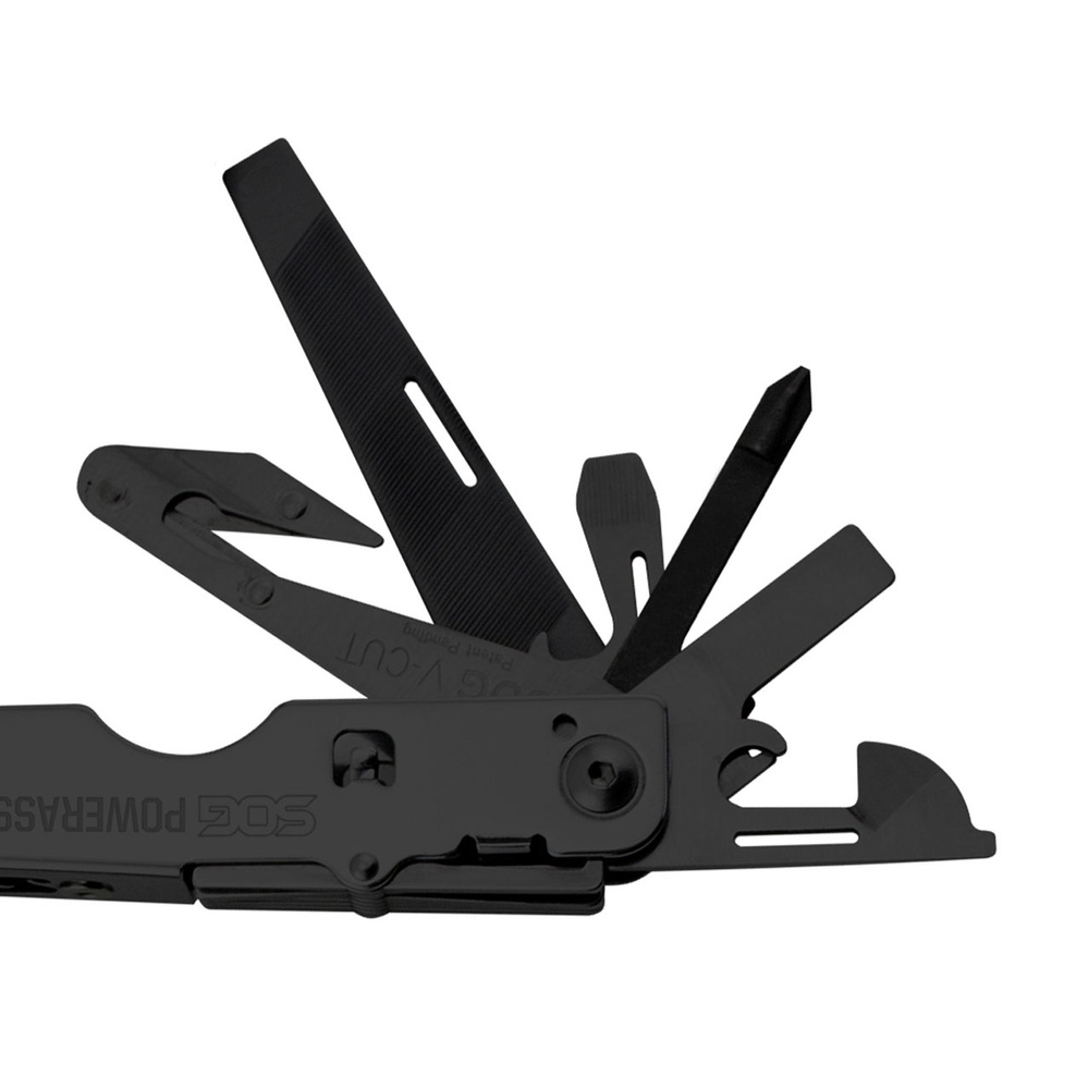 SOG - Multitool PowerAssist B66N-CP - 420 - 16 narzędzi - Czarny - B66N-CP 2 Zdjęcie 3 — SPC-45158