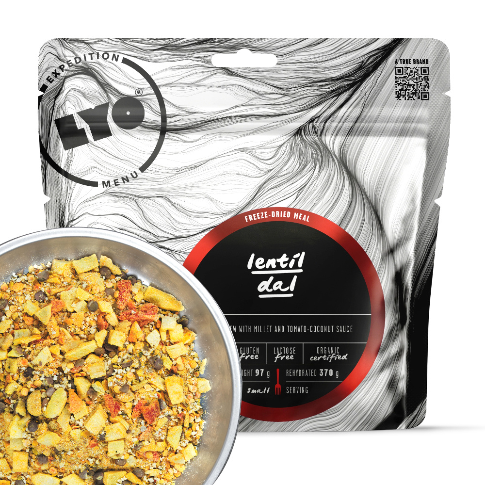LyoFood - Liofilizowana racja żywnościowa Lyo Expedition - Eko Dal soczewicowy - 370 g 1 jpg