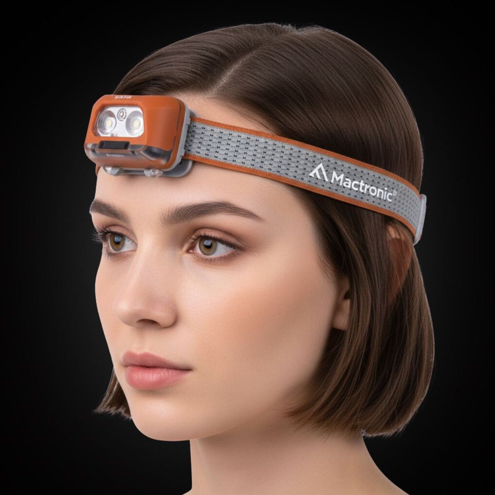 Mactronic - Latarka czołowa VAYA - 480 lm - Dual Source System - Szara - AHL0092 8 Zdjęcie 8 — SPC-46811