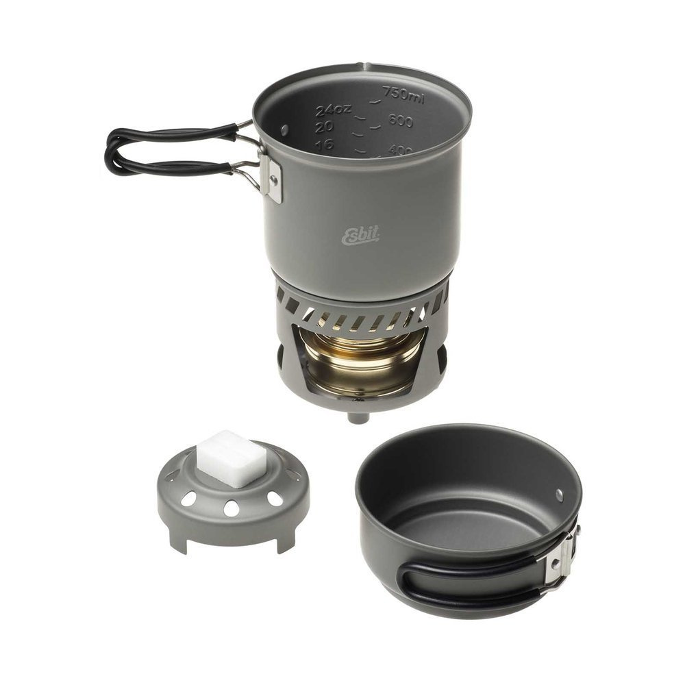 Esbit - Zestaw Cookset (Spirit/Solid Fuel) - 985ml - CS985HA 8 Zdjęcie 9 — SPC-6509