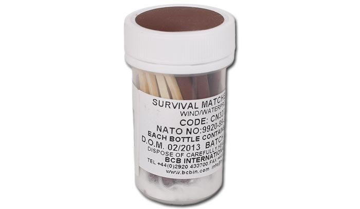 BCB - Zapałki Sztormowe - Survival Matches - CN327A 1 jpg