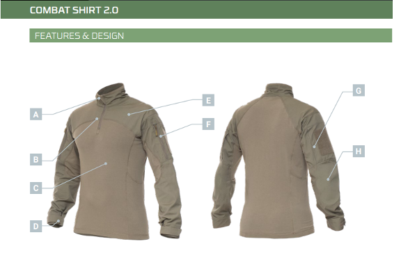 Bluza taktyczna NFM GARM™ Combat Shirt Bluza taktyczna NFM GARM™ Combat Shirt