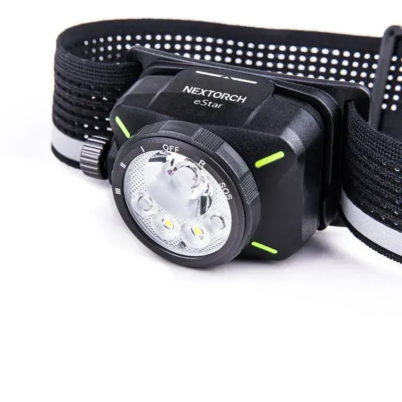 Latarka czołowa NEXTORCH eStar 1300 lumenów (3 x AAA) 3 latarka czolowa nextorch estar lumenow x aaa webp